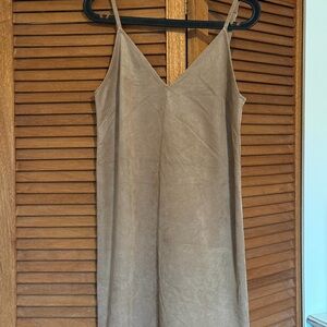 Wilfred Free Tan Sleeveless Dress